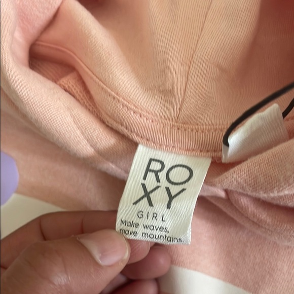 Roxy Kids Pink Hoodie - Picture 5 of 6